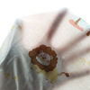 Printed dot jacquard Bamboo single jersey fabric-Happy Lion