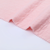 Custom Color Solid Double Side Cotton Intermediate Poly Jacquard Knitted Baby Hoodies Air Layer Scuba Fabric