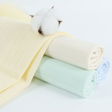 40S Sandwich 100%C Vertical Bar Double Scubas Fabric for Kids Sleeping Bag Clothes
