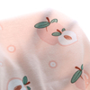 40S Printed Interlock Fabric-Peach