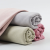 High Quality 32S solid interlock spandex rolls of cotton fabric for baby underwear suits
