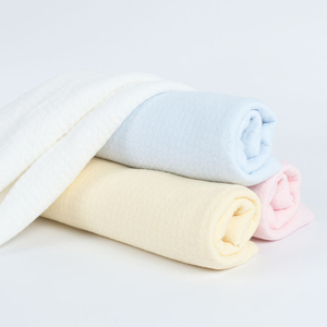 Circle Jacquard Air Layer Super Soft Textile Cotton Bedsheet Scuba Fabric