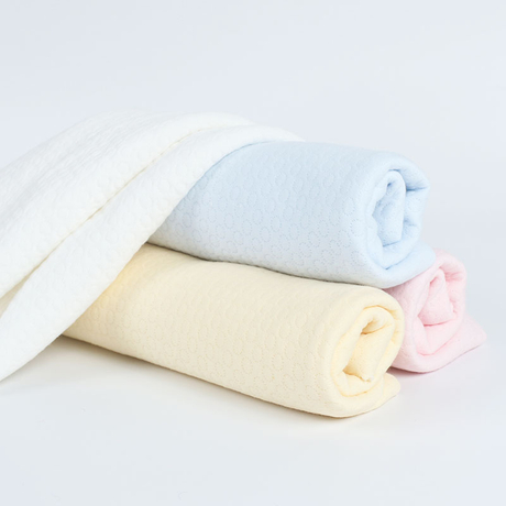 Circle Jacquard Air Layer Super Soft Textile Cotton Bedsheet Scuba Fabric