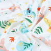 40S Printed Interlock Fabric-Colorful Animals