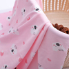 40S Stock Lot Single Jersey Fabric Printed 95 Bamboo 5 Spandex for Baby T-shirt Loungewear Women Sets
