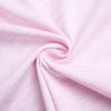 Plain Cloth Materials Soft Stock Yarn Dyed 100% Cotton Interlock Knit Fabric for Baby Suit
