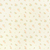 40S Printed combed brushed Interlock fabric-Pink florets