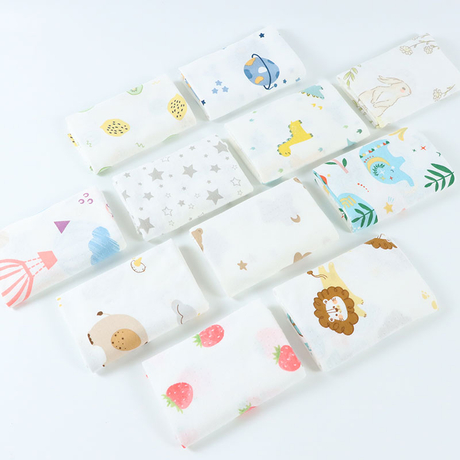 Printed Dot Jacquard Bamboo Single Jersey Fabric 70%Bamboo30%C for New Born Baby Clothes