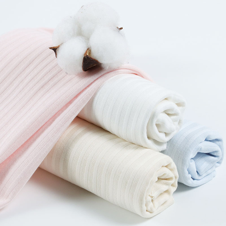Vertical Bar Needle Draw Solid Cotton Fabric Roll Textile 100%C for Clothing Women