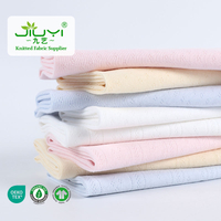 Factory Price 4 Dots Jacquard 100cotton Custom Rib Knit Fabric for Baby Jumpsuits