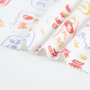 Soft Custom Pattern Cartoon Printed Kids 95% C 5% Sp Cotton Spandex Brushed Knit Fabric for Kid Clothes Bedding
