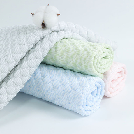Cold Convex Circular Soft Scuba Material Fabric for Bedding Pillowcase Mattress