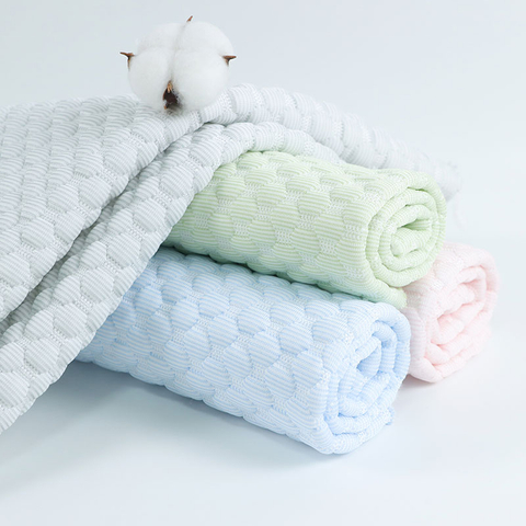 Cold Convex Circular Soft Scuba Material Fabric for Bedding Pillowcase Mattress