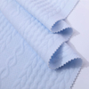 Double Side Cotton Twist Spiral Jacquard Scubas Fabric for Oeko-tex Certified Baby Clothes