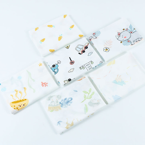 Single Jersey Fabric Printed 70%Bamboo30%C Cotton Fabric for Kids T-shirt