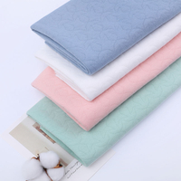 Custom Color Solid Double Side Cotton Intermediate Poly Jacquard Knitted Baby Hoodies Air Layer Scuba Fabric
