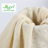Factory Price 4 Dots Jacquard 100cotton Custom Rib Knit Fabric for Baby Jumpsuits