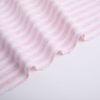 0.5cm stripe Yarn dyed 100% cotton interlock knit fabric for baby suit