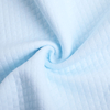 Solid Ayed Cotton Custom Diamond Grid Lattice Scuba Jacquard Knitting Fabric for Baby Winter Thermal Underwear