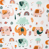 In Stock Cartoon Printed Woven Flannel Fabric Plain Style Home Textile for Boys for Masks And Children's Wear