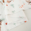 40S 100Cotton Printed Baby Crawling Clothes Saliva Towel Latex Pillowcase Cotton Knitted Fabric