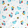 In Stock Cartoon Printed Woven Flannel Fabric Plain Style Home Textile for Boys for Masks And Children's Wear