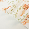 40S 100Cotton Printed Baby Crawling Clothes Saliva Towel Latex Pillowcase Cotton Knitted Fabric