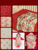 Printed Combed Brushed Cotton Interlock Fabric 100%C for Kid Clothes Bedding Baby Romper