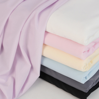 Cooling Fabric Matte Ice Silk Imitation Nylon Fabric Stretch Fabric for Children's Underwear Baby Clothes And T-shirt