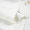 Cartoon Print Ribbed Cotton Spandex Knitted Stretch Fabric for Autumn And Winter Baby Rompers And Loungewear