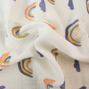 New Product 100%cotton Gauze Woven Baby Fabric Baby Bath Towel Crepe Kids Blanket Baby Nap Swaddle Cloth Fabric Muslin Fabric