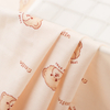 50s Lyocell Printed Jersey Fabric-Plush bear head