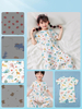 Printed Dot Jacquard Bamboo Single Jersey Fabric 70%Bamboo30%C for New Born Baby Clothes