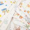 40S 100Cotton Printed Baby Crawling Clothes Saliva Towel Latex Pillowcase Cotton Knitted Fabric