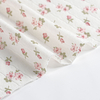 100% Cotton Knit Jersey Hollow Jacquard Floral Print Fabric, Breathable for Baby Pajamas, Loungewear & Anti-Mosquito Pants