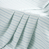 95% Cotton 5% Spandex Double-sided Elastic Knit, Yarn-dyed Striped Soft Fleece for Baby Sleepwear & Loungewear