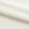 95% Cotton 5% Spandex 3D Jacquard Jersey Fabric, Class A Cotton Spandex Stretch Fabric for T-shirts, Underwear, Loungewear & Base Layers