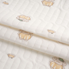 New Chinese Style Dragon Print 3-Layer Quilted Air Layer Fabric, 100% Pure Cotton Thick Warm Fabric, Material for Baby Pillow Cover & Infant Swaddle Wrap Blanket