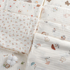 100% Cotton Knit Jersey Hollow Jacquard Floral Print Fabric, Breathable for Baby Pajamas, Loungewear & Anti-Mosquito Pants