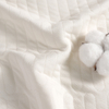 Solid Color Dragon Pattern Air Layer 3-Layer Quilted Double-Sided Cotton Fabric, for Autumn & Winter Warm Sleep Sacks, Loungewear & Memory Pillow