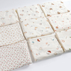 100% Cotton Knit Jersey Hollow Jacquard Floral Print Fabric, Breathable for Baby Pajamas, Loungewear & Anti-Mosquito Pants